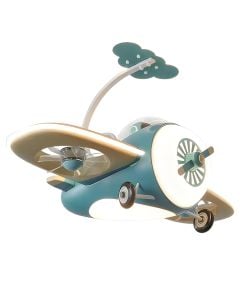 Ndricues tavani LED, 50W, 3000-6400K, 4100lm, D.50cm, alumin, blu