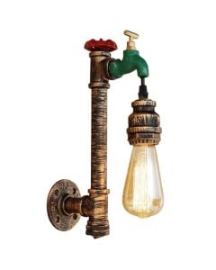 Ndricues muri, E27, 9x20cm, metal, bronz