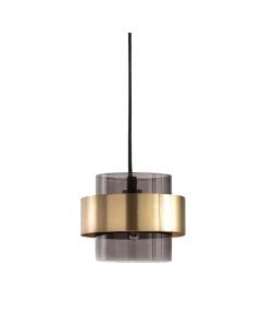 Ndricues I varur, E27, D.16cm, H.20cm, metal/qelq, gold