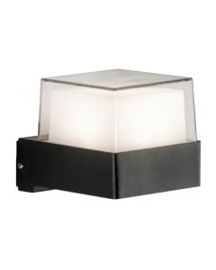 Ndricues muri I jashtem, 5W, 3000K, 9x10.8x8cm,IP65, alumin, e zeze