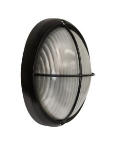 Ndricues I jashtem muri, E27, 21.5x14x10cm, IP65, metal/xham, e zeze