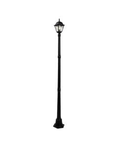 Ndricues shtylle, E27, 17x17x180cm, IP44, alumin/xham, e zeze