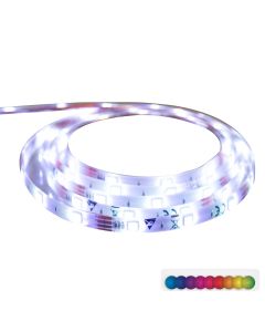 LED strip, RGB, 3meter, 90LED, remote control