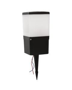 Ndricues i jashtem toke, E27, rezin, e zeze, 13x25cm