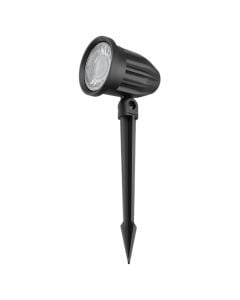 Ground light, 7W, green, 711lm, black, plastic, 20x6.5x5.3cm, IP65