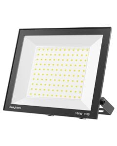 LED floodlight, 100W, 9000lm, 6500K, aluminum, IP65