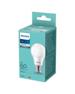Llambe LED Philips, E27, 7.5/60W, 4000K, 806lm