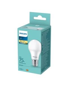 Llambe LED Philips, E27, 10/75W, 2700K, 1055lm