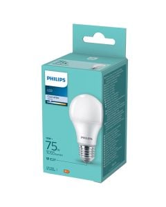 Llambe LED Philips, E27, 10/75W, 4000K, 1055lm