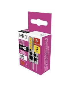 Llambe led, G4, 1.9/21W, 200lm, 4000K, 2PC