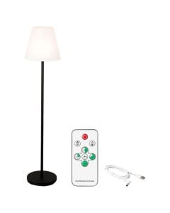 Ndricues toke per ambient te jashtem, LED, me telekomande, e zeze, D.35cm, H.150cm