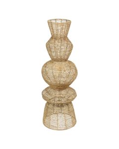 Ndricues dyshemeje, E27, H.109cm, D.38cm, natyrale