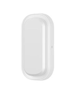 Ndricues muri, LED, 12W, 1320lm, 3000-6400K, plastike, e bardhe, 20x10x4.6cm, IP65