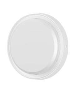Ndricues muri, LED, 18W, 2020lm, 3000-6400K, plastike, e bardhe, D.23cm, IP65