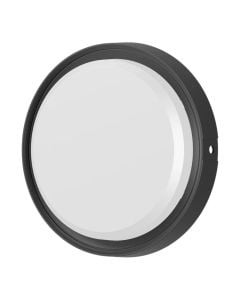 Ndricues muri, LED, 18W, 2020lm, 3000-6400K, plastike, e zeze, D.23cm, IP65