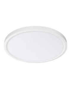Ndricues pllafon, LED, 36W, 3200lm, 3000-6400K, e bardhe, IP40, 40x2.5cm