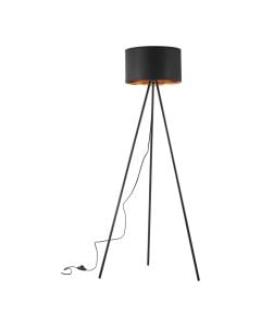 Ndricues pedan, E27, metal/tekstil, D.38cm, H.155cm, e zeze