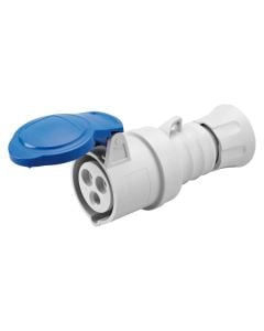 Industrial socket, 2P+T, 32A, 230V