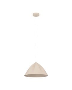 Ndricues I varur, Eglo, E27, D.42cm, metal, bezhe