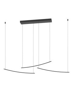 Ndricues I varur, Eglo, 3600lm, 2700-6400K, alumin, L.126cm, e zeze