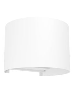 Ndricues muri I jashtem, 840lm, 3000K, alumin, IP54, 13x10cm, e bardhe