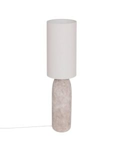 Ndricues pedan, E27, D.28cm, H.111cm, material guri, bezhe