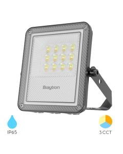 LED floodlight, 10W, 1100lm, 3000-6500K, IP65, aluminum