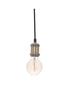 Portollambe me kordon, E27, H.80cm, gold