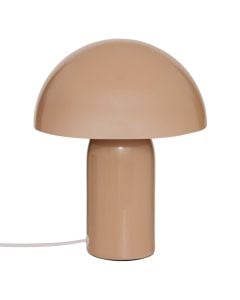 Ndricues tavoline, E27, H.25cm, metal, bezhe