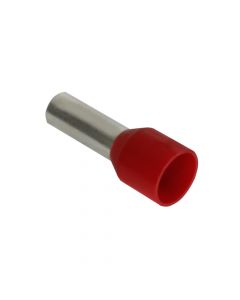 Insulated Cord end Terminal 10mm² / 12mm, 20 pc/bag