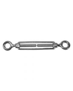 JIS frame type turnbuckle with eye and eye M8mm, 200x20x14mm, 140kg