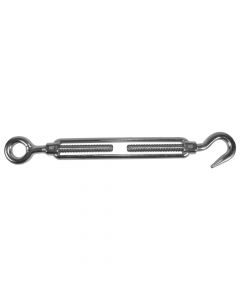 JIS frame type turnbuckle with hook and eye M12mm, 310x36x18x14mm, 300kg