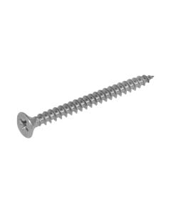 Cross recessed countersunk head wood screw 5x60 mm stainless steel