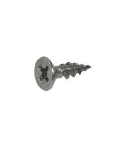 Cross recessed countersunk head wood screw 6x25 mm stainless steel