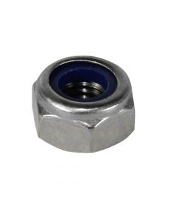 Hex Nuts stainless steel with Plastic Inserts D10mm