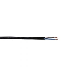 Power Cables 2x1.5mm² rubber black color