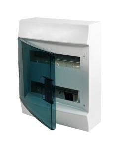 Distribution box MISTRAL41W transparent door 24M JM IP41