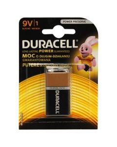 Bateri Duracell Basic  9V