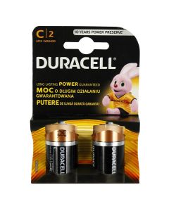 Duracell battery Basic  C 2pc