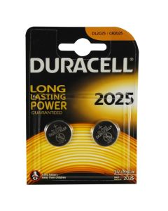 Bateri Duracell CR2025 3V Lithium 2pc