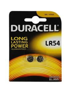Bateri Duracell LR54 1.5 V Alkaline 2pc