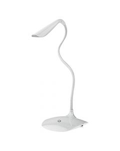 USB LED table lamp white flexi LED 2.5 W 180lm, USB, 5000K, 10x12.5x20.5 cm