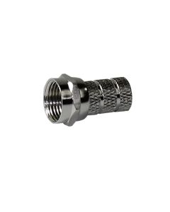 Konektor per kabell antene sateliti F twist  4.0/4.9 mm