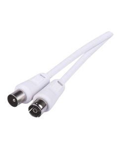 Kabell antene TV IEC 2.5m, i bardhe