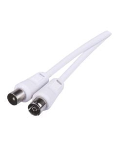 Kabell antene TV  IEC 5m, i bardhe