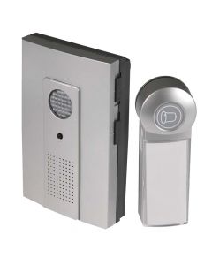 Wireless doorbell P5712, 100 m, 75dB, 16 melodies, IP44, 3x1.5V AA / 1x12V A23
