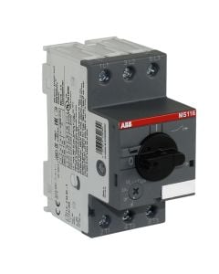 Manual Motor Starter MS116-2.5, Ie = 1.6-2.5 A, Ics = 50 kA /400 V AC