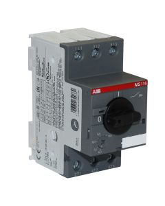 Manual Motor Starter MS116-10, Ie = 6.3-10 A, Ics = 50 kA /400 V AC