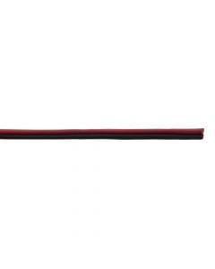 Audio cable 2x2.5 mm², black/red