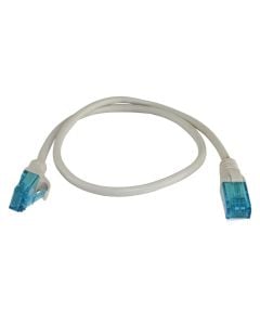 PATCH CORD CAT 5e U-UTP PVC 0.5M GR